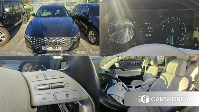 Hyundai The New Grandeur IG 2021 Черный из Кореи