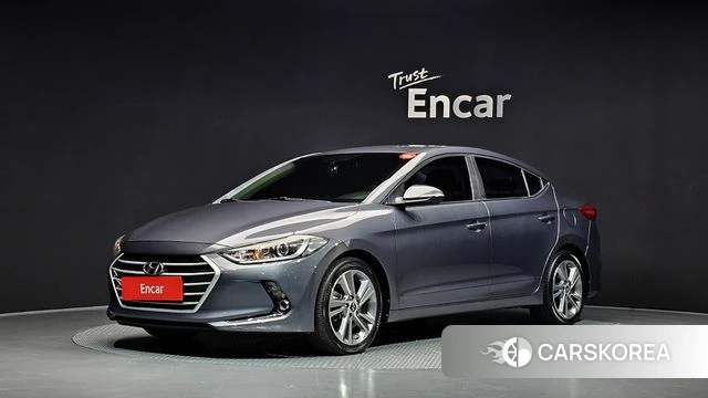 Hyundai Avante AD 2018 Серый из Кореи