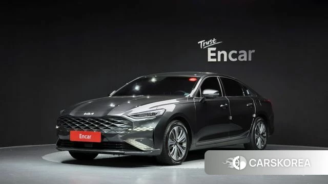 Kia K8 Hybrid 2021 Серый из Кореи