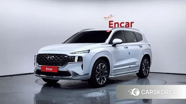 Hyundai The New Santa Fe 2021 Белый из Кореи