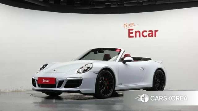 Porsche 911 2018 Белый из Кореи
