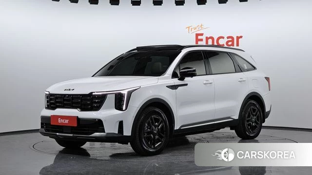 Kia The New Sorento 4th Generation 2024 Белый из Кореи