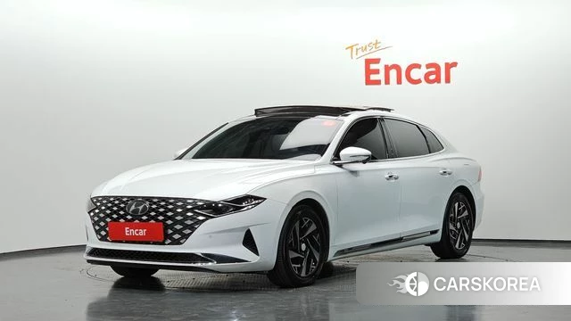 Hyundai The New Grandeur IG Hybrid 2022 Белый из Кореи