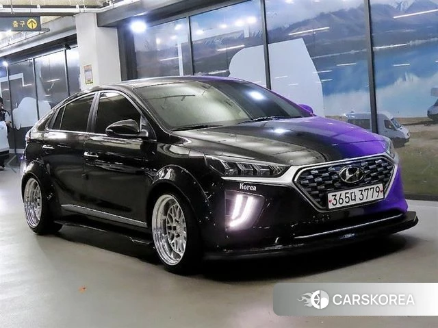 Hyundai The New Ionic Hybrid 2019 Красный из Кореи