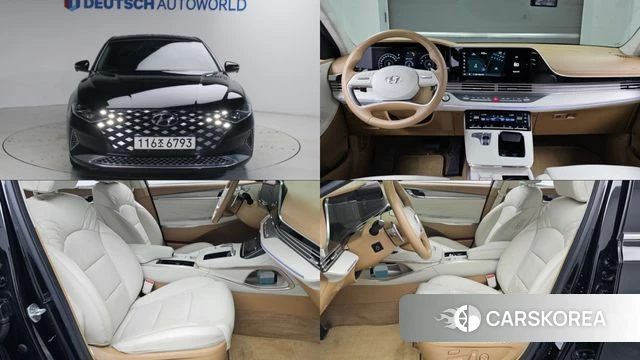 Hyundai The New Grandeur IG 2021 Черный из Кореи