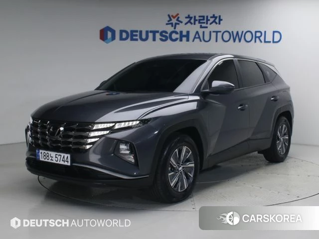 Hyundai Tucson Hybrid (NX4) 2022 Серый из Кореи