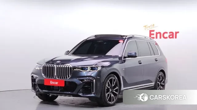 BMW X7 (G07) 2020 Серый из Кореи