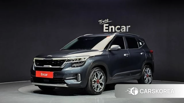 Kia Seltos 2020 Серый из Кореи