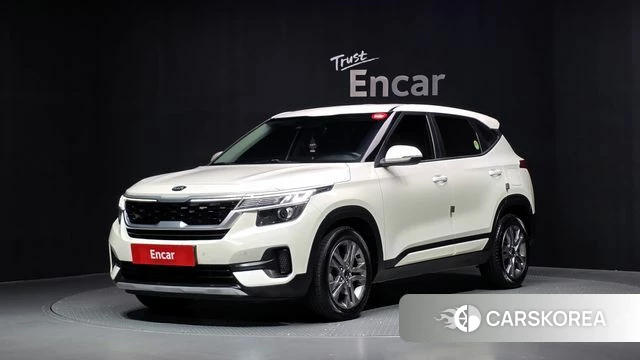 Kia Seltos 2021 Белый из Кореи