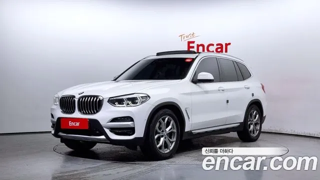 BMW X3 (G01) 2020 Белый из Кореи