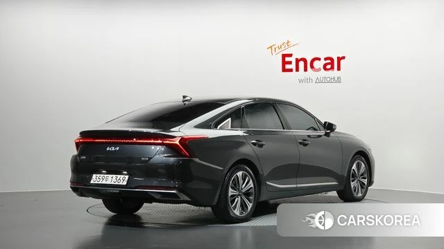 Kia K8 Hybrid 2021 Серый из Кореи
