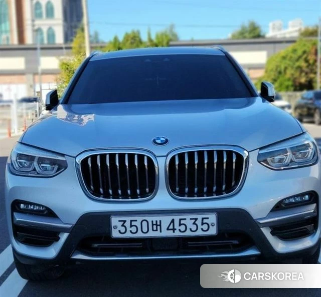 BMW X3 (G01) 2020 Серебряный из Кореи