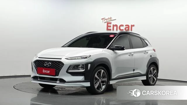 Hyundai Kona 2018 Белый из Кореи