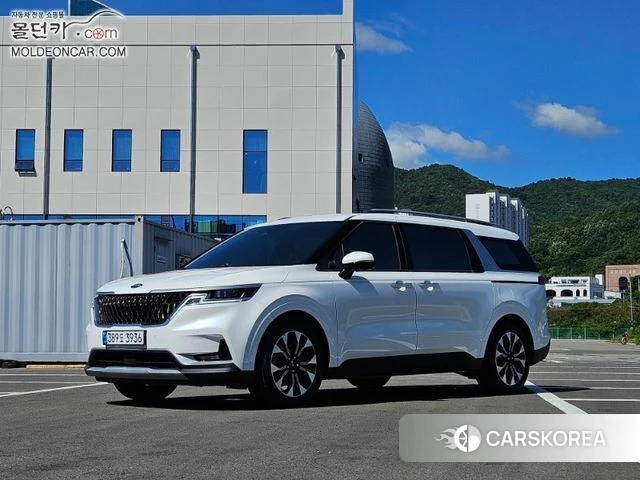 Kia Carnival 4th generation 2021 Белый из Кореи