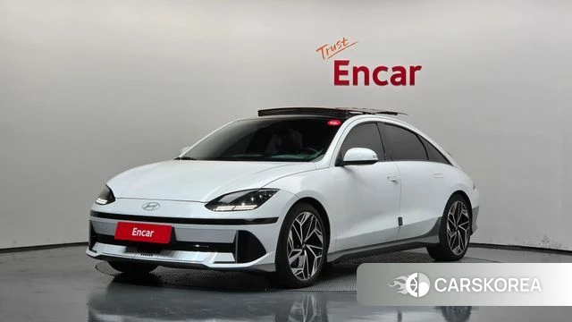 Hyundai Ionic 6 2022 Белый из Кореи