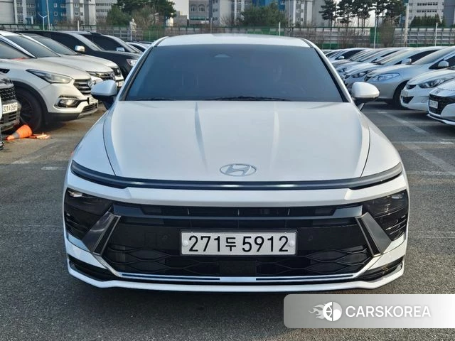 Hyundai Sonata D Edge (DN8) 2023 Белый из Кореи