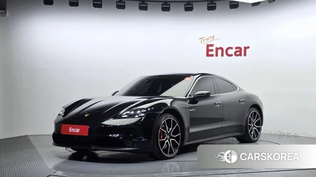 Porsche Taycan 2025 Черный из Кореи