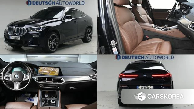 BMW X6 (G06) 2021 Синий из Кореи, фото 2