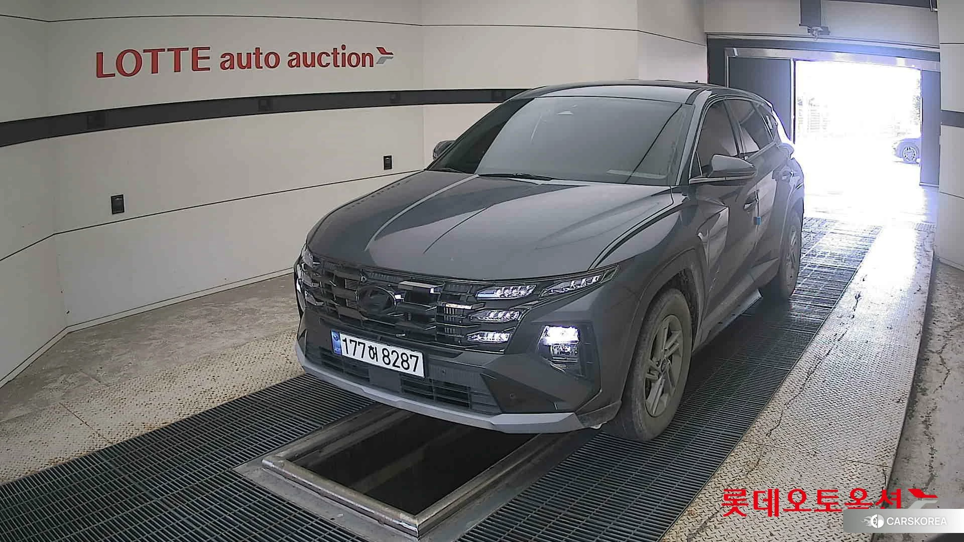 Hyundai Tucson 2024 Titanium Grey Metallic из Кореи