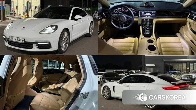 Porsche Panamera (971) 2020 Белый из Кореи
