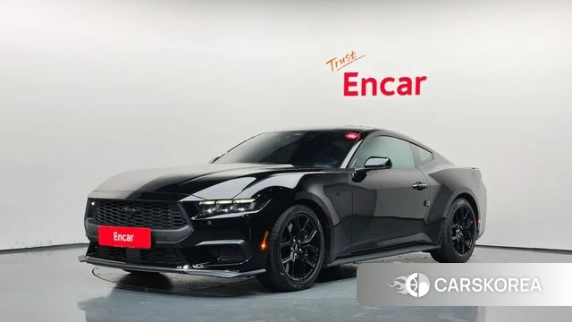 Ford Mustang 7th Generation 2024 Черный из Кореи