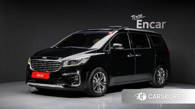 Kia The New Carnival 2019 Черный из Кореи