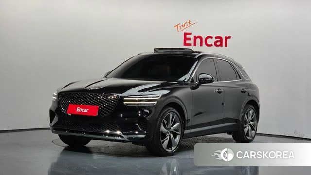 Genesis GV70 2021 Черный из Кореи