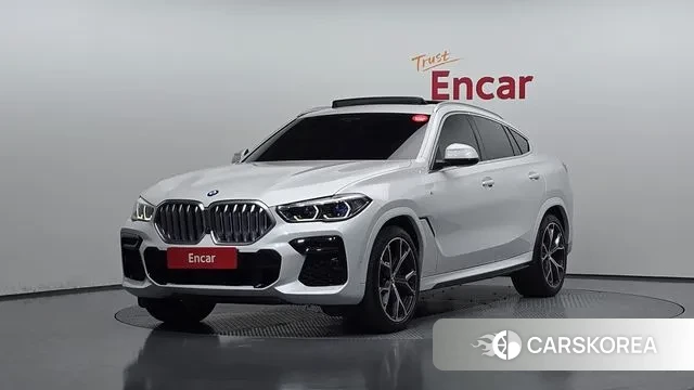 BMW X6 (G06) 2021 Белый из Кореи