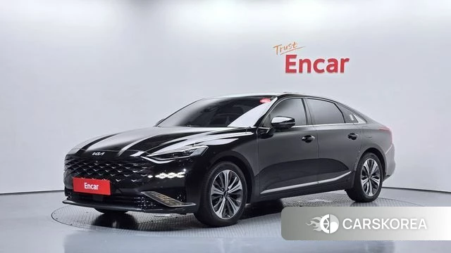 Kia K8 Hybrid 2022 Черный из Кореи