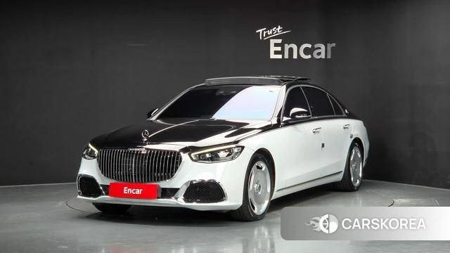 Mercedes-Benz S-Class W223 2021 Белый двухцветный из Кореи