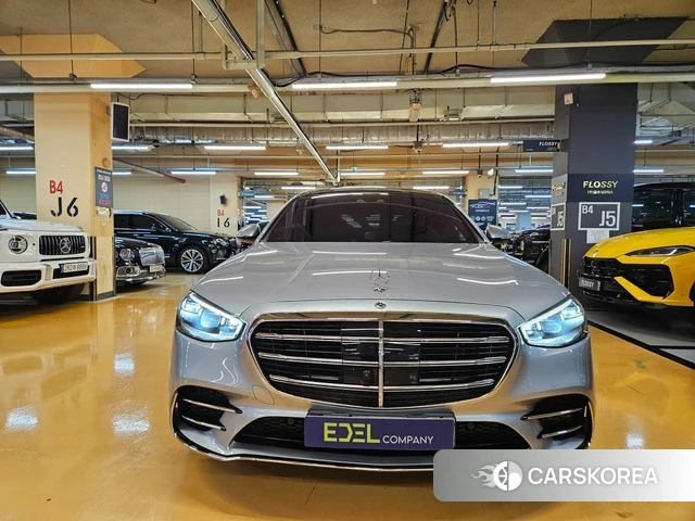 Mercedes-Benz S-Class W222 2021 Серебряный из Кореи