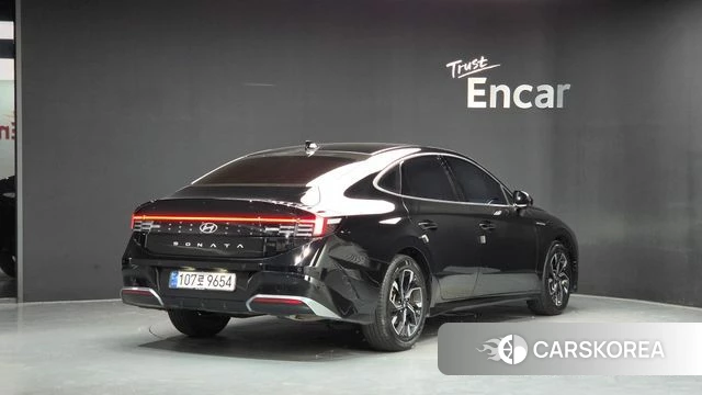 Hyundai Sonata D Edge (DN8) 2023 Черный из Кореи