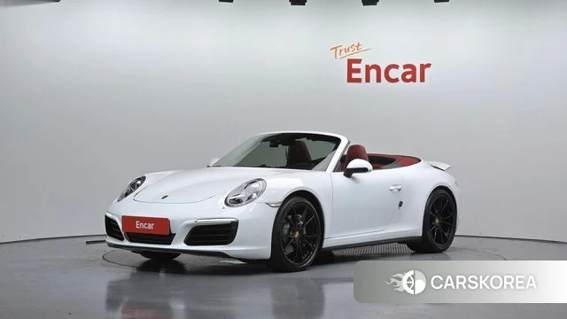 Porsche 911 2018 Белый из Кореи