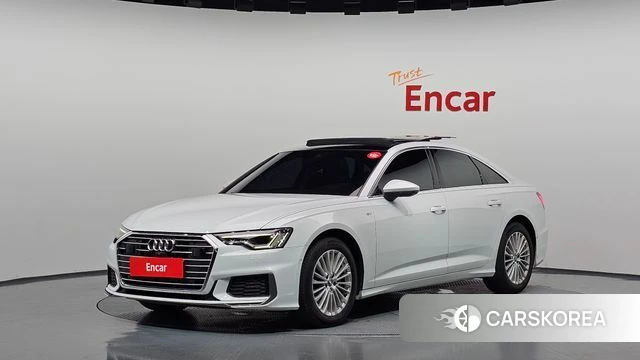 Audi A6 (C8) 2020 Белый из Кореи
