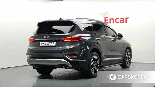 Hyundai Santa Fe TM 2018 Серый из Кореи