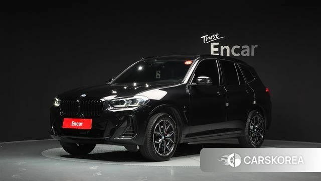 BMW X3 (G01) 2024 Черный из Кореи