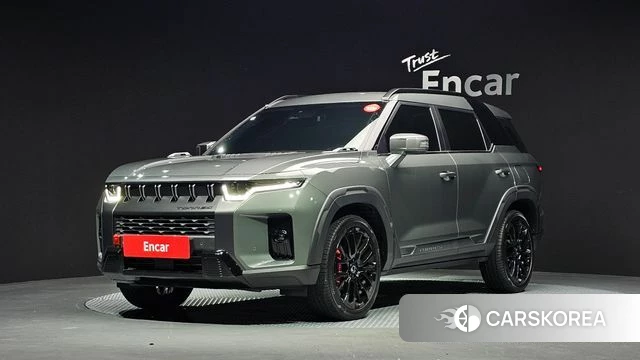Ssangyong Torres 2024 Светло-зеленый из Кореи