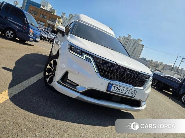 Kia Carnival 4th generation 2021 Белый из Кореи