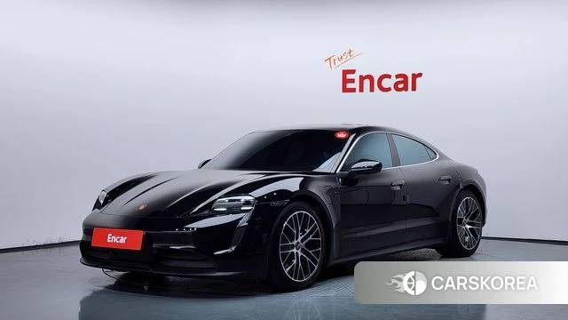 Porsche Taycan 2022 Черный из Кореи