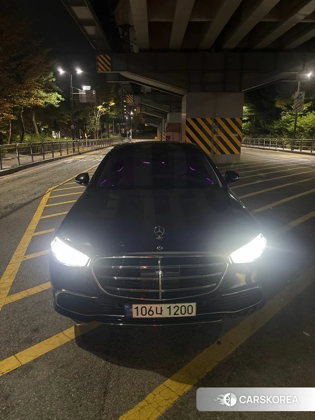 Mercedes-Benz S-Class W223 2023 Черный из Кореи