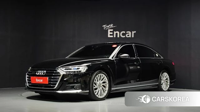 Audi A8 (D5) 2021 Черный из Кореи