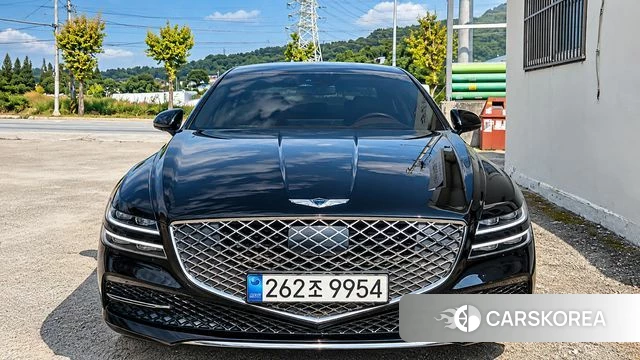 Genesis G80 (RG3) 2021 Черный из Кореи