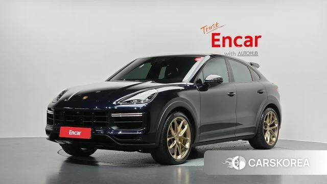 Porsche Cayenne (PO536) 2022 Синий из Кореи