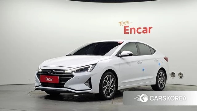 Hyundai The New Avante AD 2018 Белый из Кореи