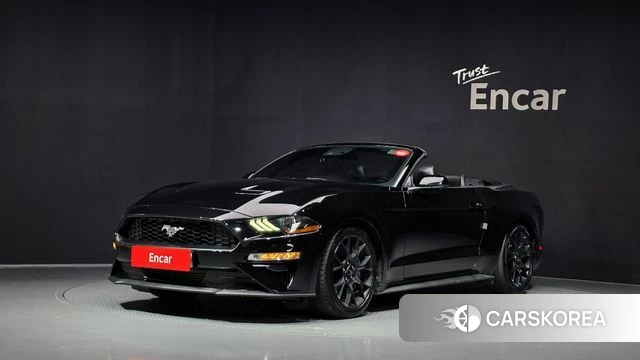 Ford Mustang 2019 Черный из Кореи
