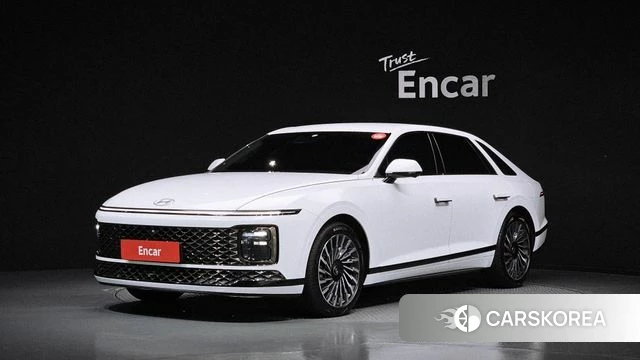 Hyundai Grandeur (GN7) 2023 Белый из Кореи