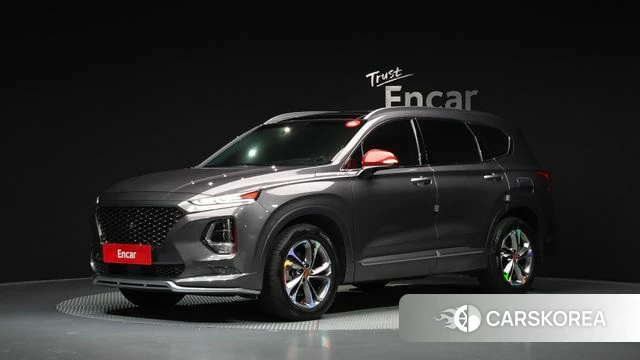 Hyundai Santa Fe TM 2019 Серый из Кореи