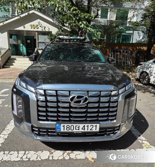 Hyundai The New Palisade 2024 Черный из Кореи