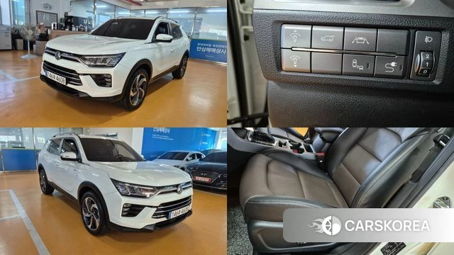 Ssangyong Beautiful Korando 2020 Жемчужный цвет из Кореи
