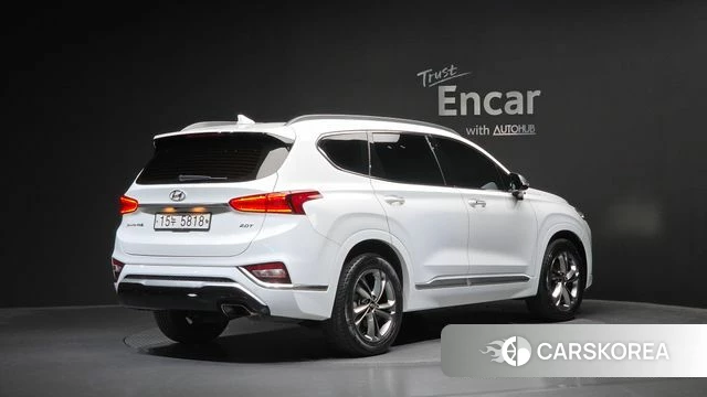 Hyundai Santa Fe TM 2019 Белый из Кореи